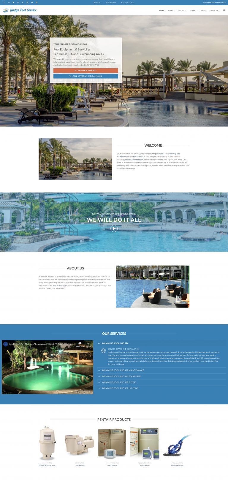 Limo Service Anaheim 28 Pool Service marketing Design